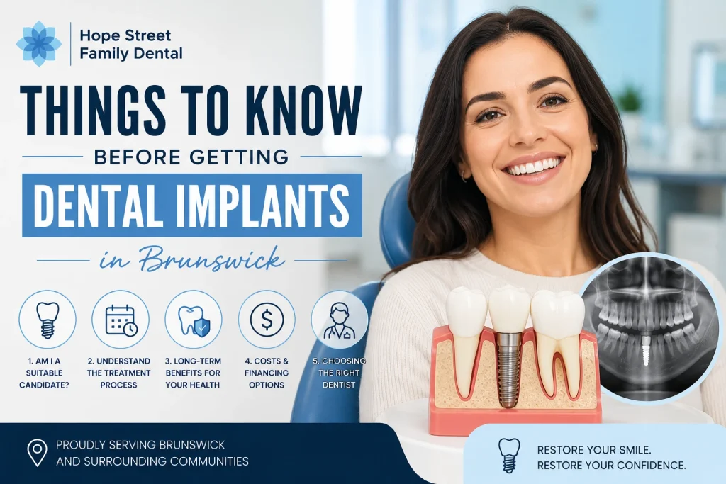 Things to know about dental implants in Brunswick