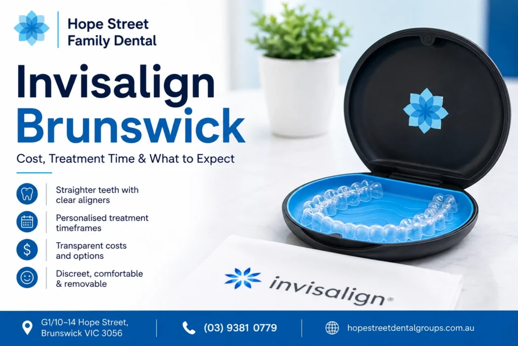 Invisalign Brunswick clear aligners for teeth straightening