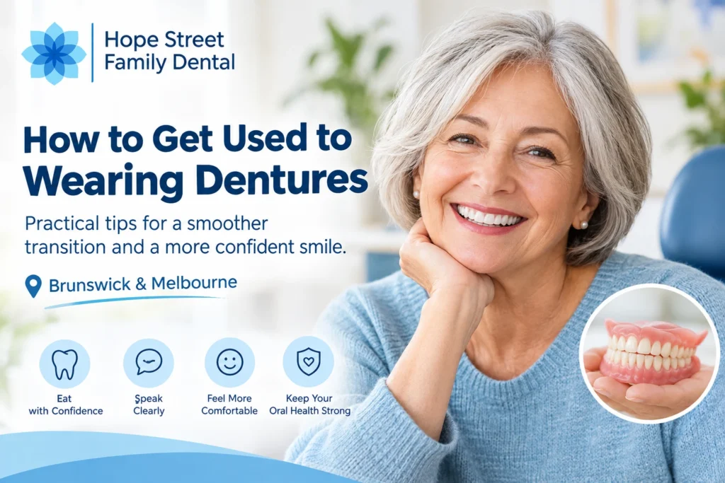 How to Get Used to Wearing Dentures